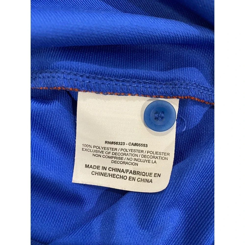 Mens Nike Dri Fit Florida‎ Gators Short Sleeve Golf Polo Shirt Blue XL